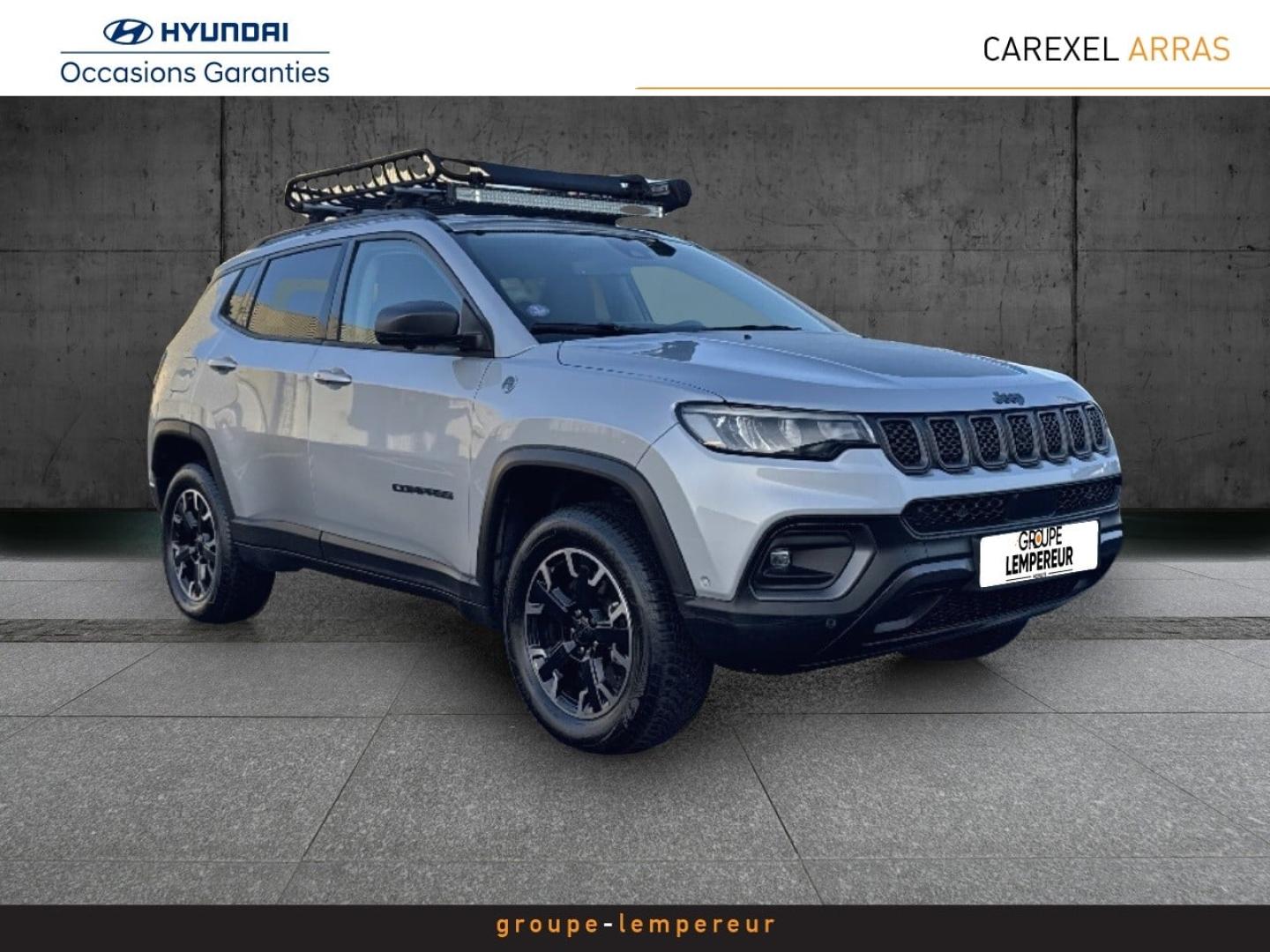 Photo JEEP Compass 1.3 Turbo T4 240ch PHEV 4xe Trailhawk AT6 eAWD