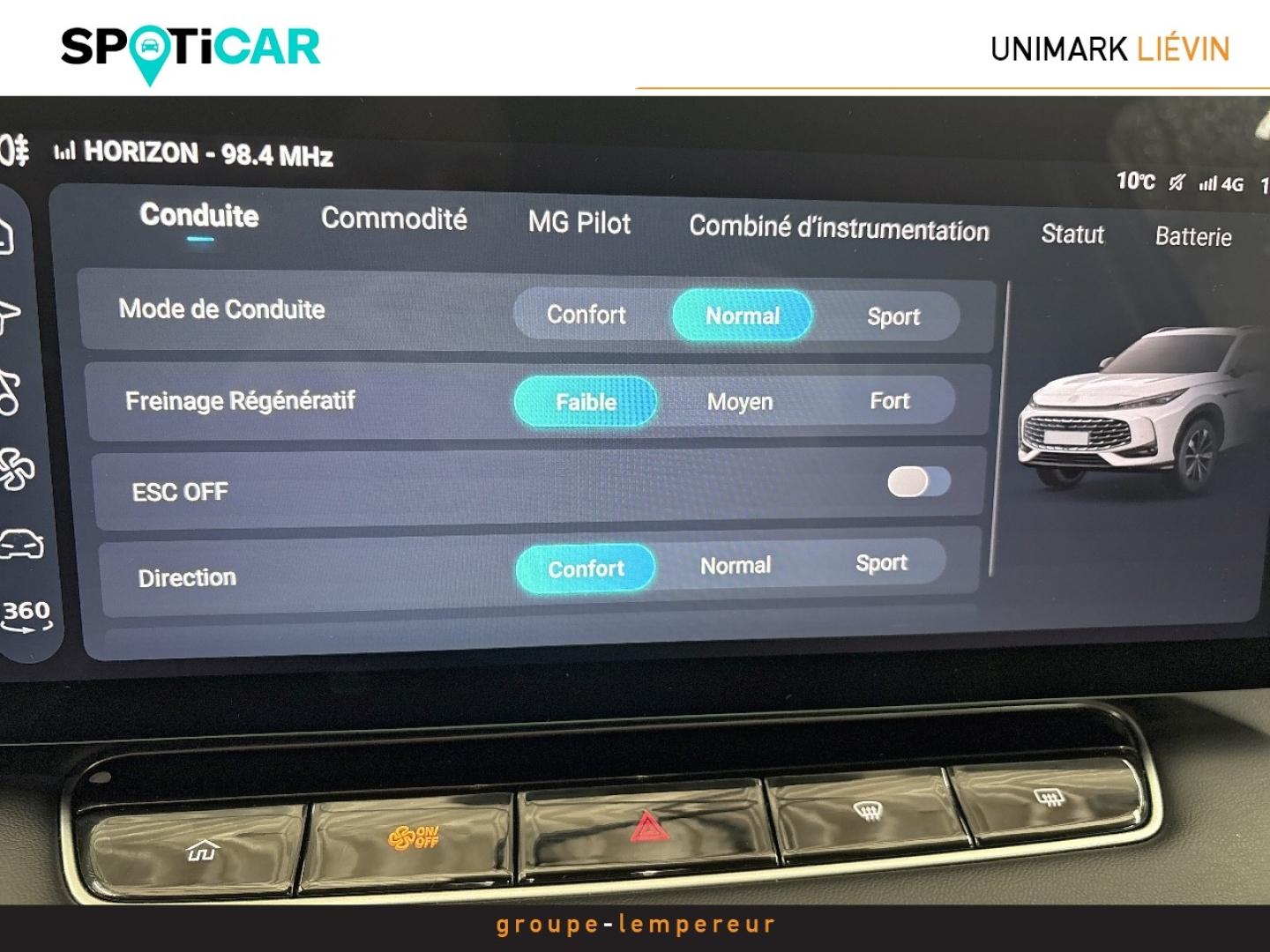 Image MG MOTOR EHS 1.5 Hybrid+ 224ch Luxury