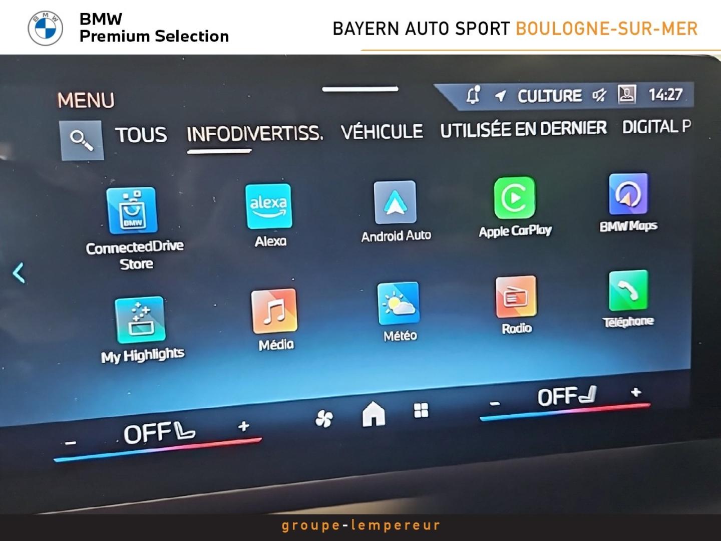 Image BMW Série 1 120dA 163ch M Sport DKG7