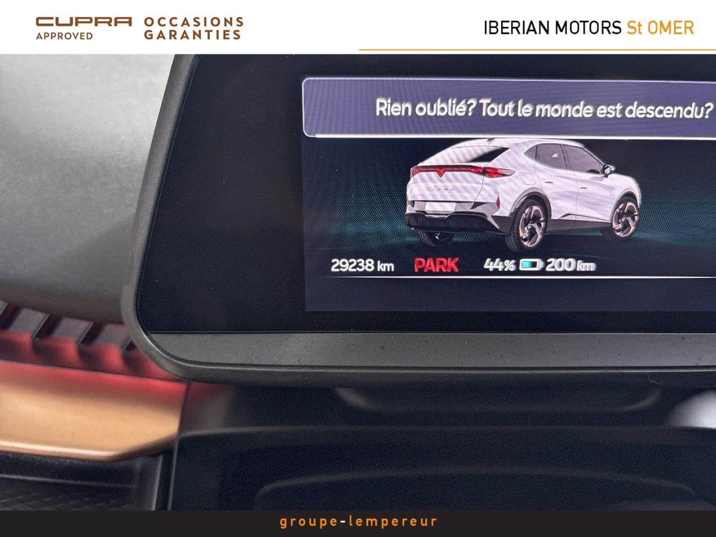Image CUPRA Tavascan 286ch 77 kWh V
