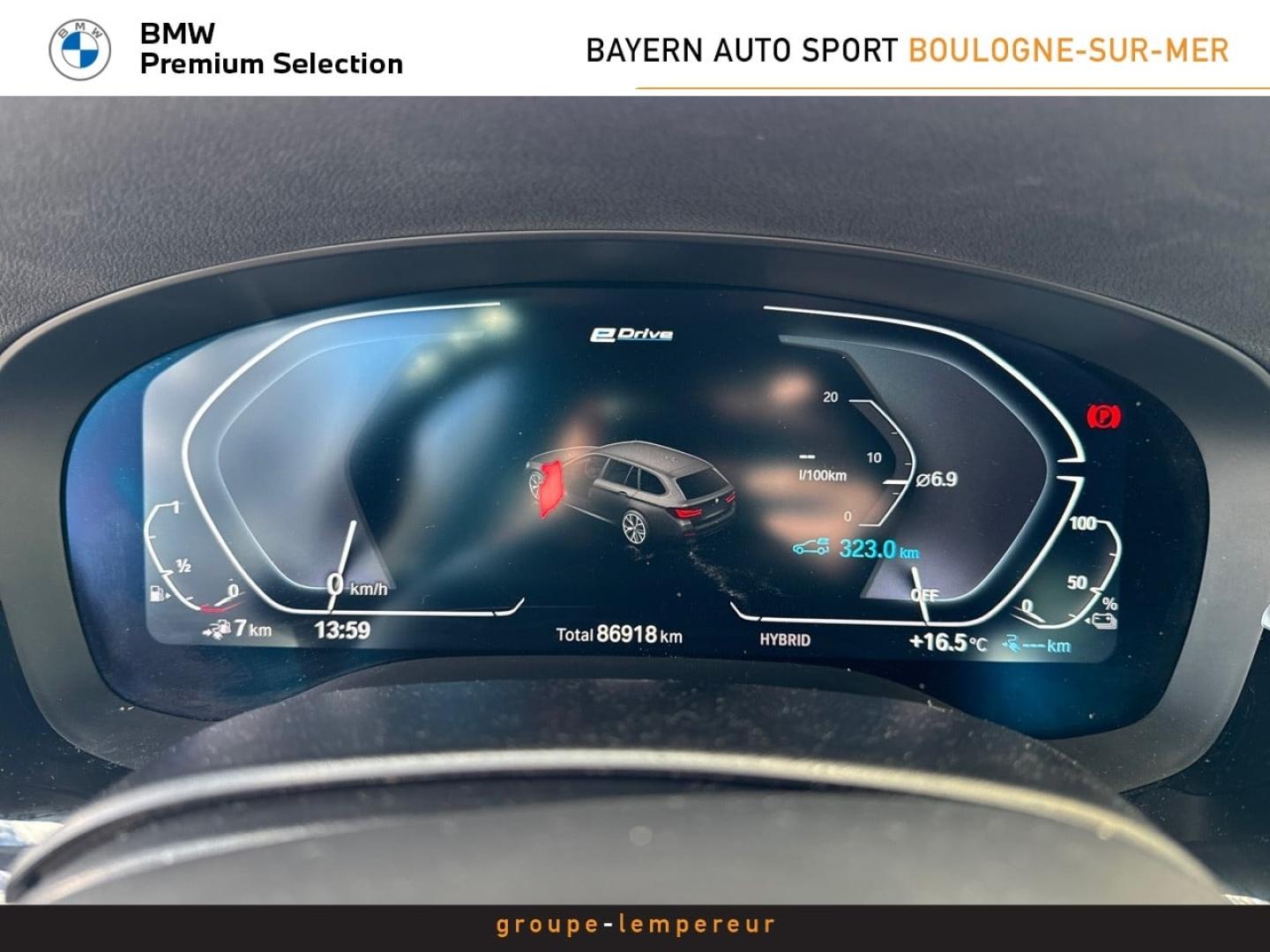 Image BMW Série 5 Touring 530eA xDrive 292ch M Sport Steptronic 10cv