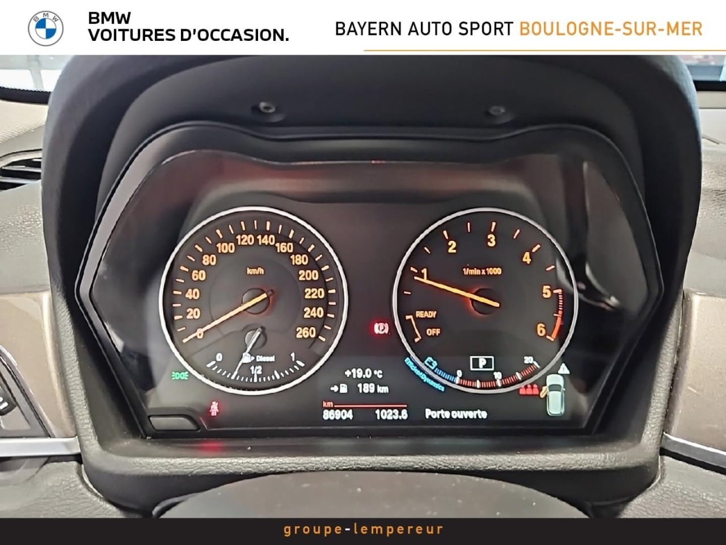 Image BMW X1 sDrive18dA 150ch xLine