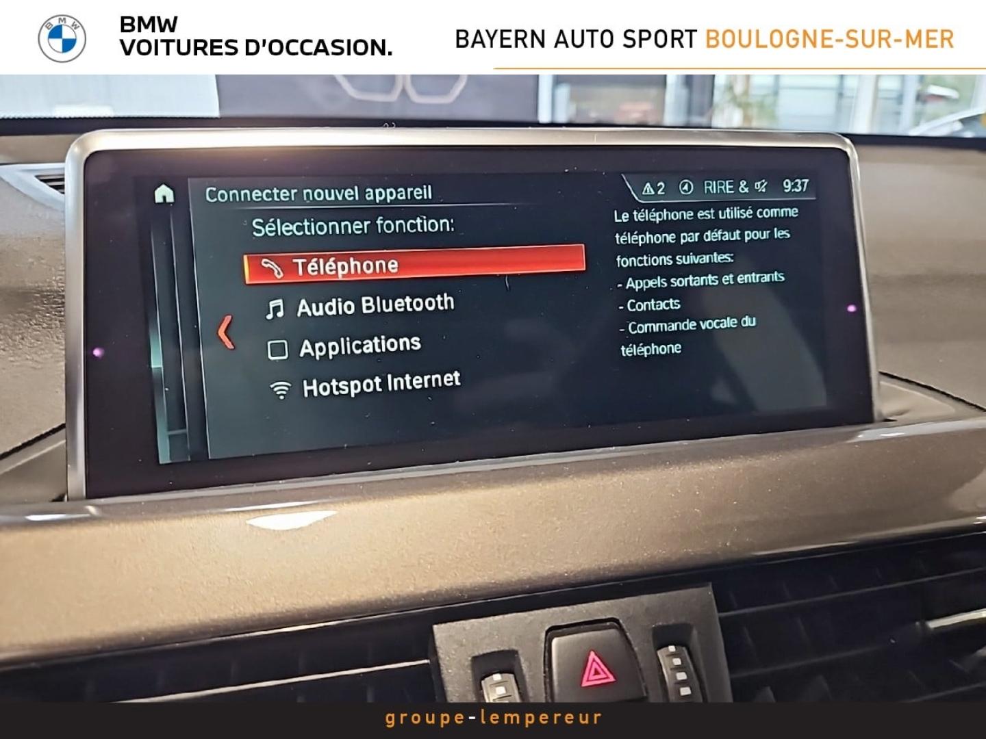 Image BMW X1 sDrive18dA 150ch xLine