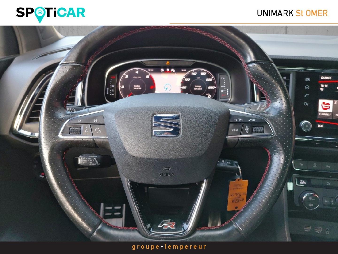 Image SEAT Ateca 2.0 TDI 150ch Start&Stop FR DSG Euro6d-T