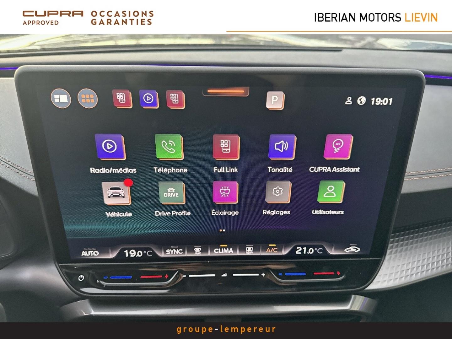 Image CUPRA Formentor 1.5 eTSI Hybrid 150ch V DSG7