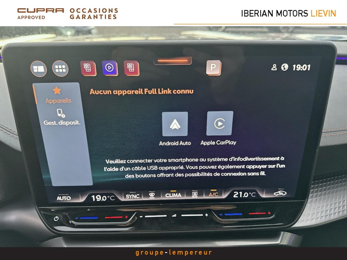 Image CUPRA Formentor 1.5 eTSI Hybrid 150ch V DSG7