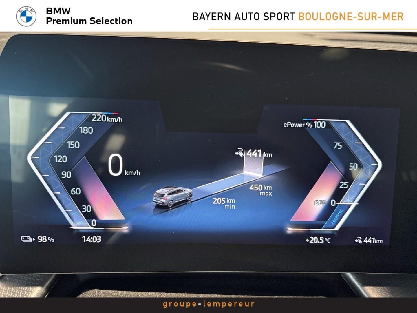 Image BMW X1 ieDrive20 204ch M Sport