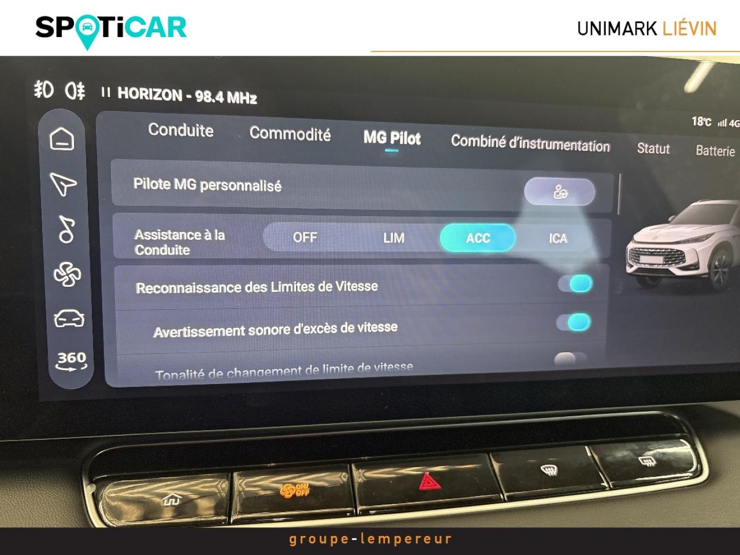 Image MG MOTOR EHS 1.5 Hybrid+ 224ch Luxury