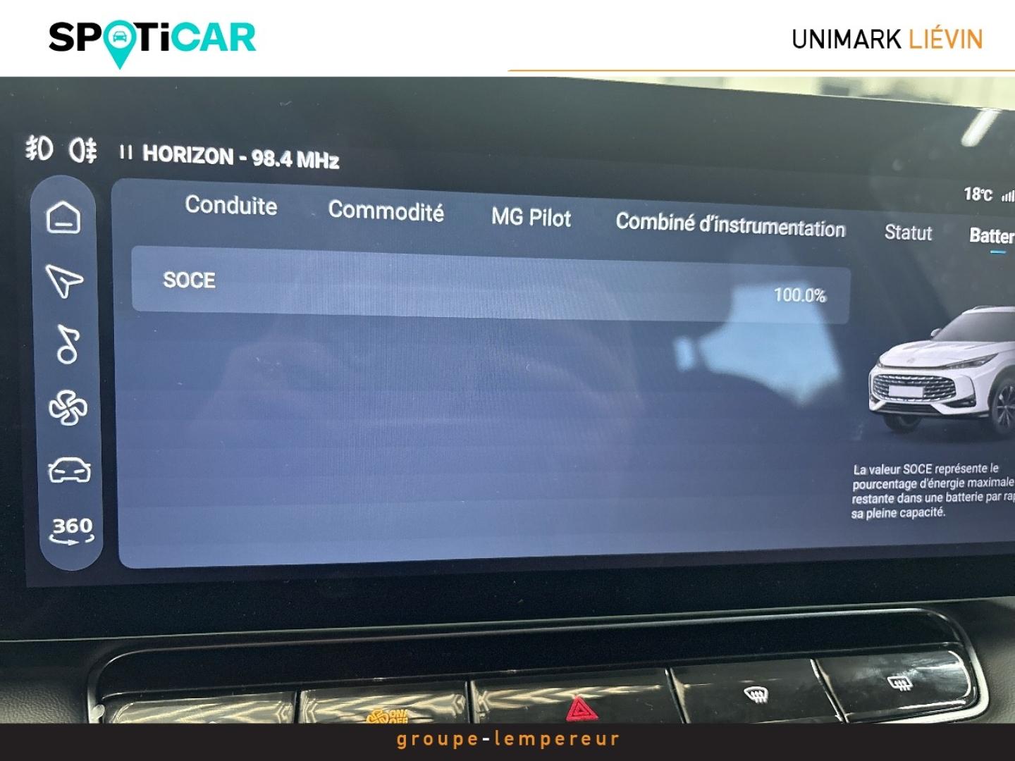 Image MG MOTOR EHS 1.5 Hybrid+ 224ch Luxury