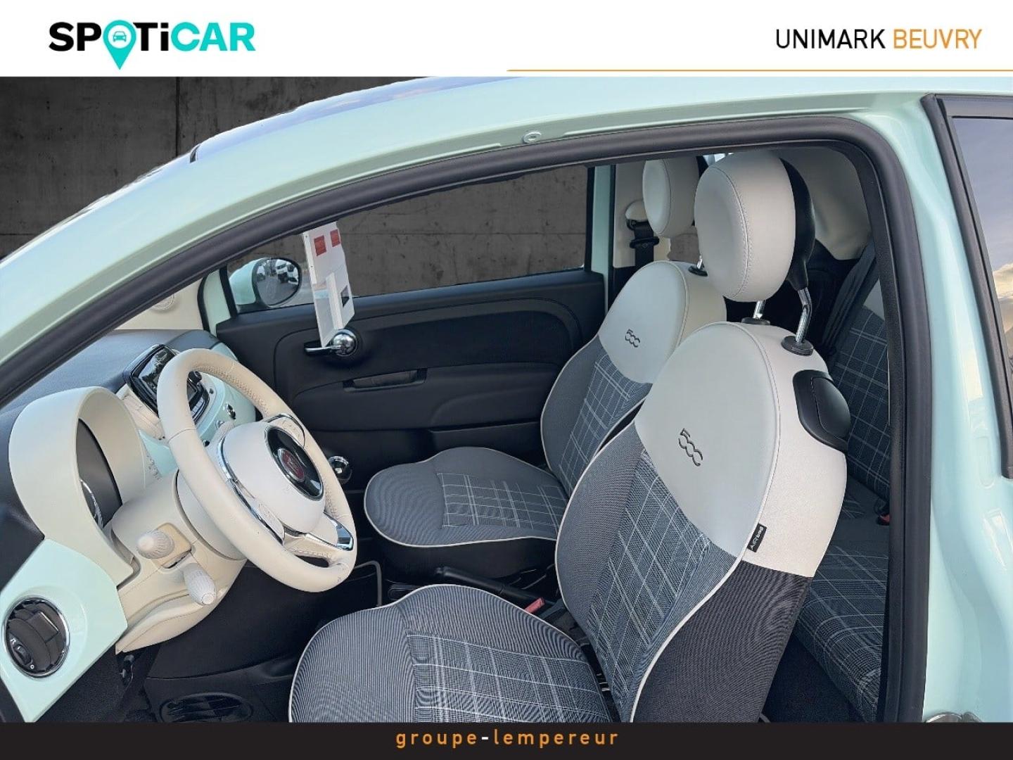 Image FIAT 500 1.2 8v 69ch Lounge