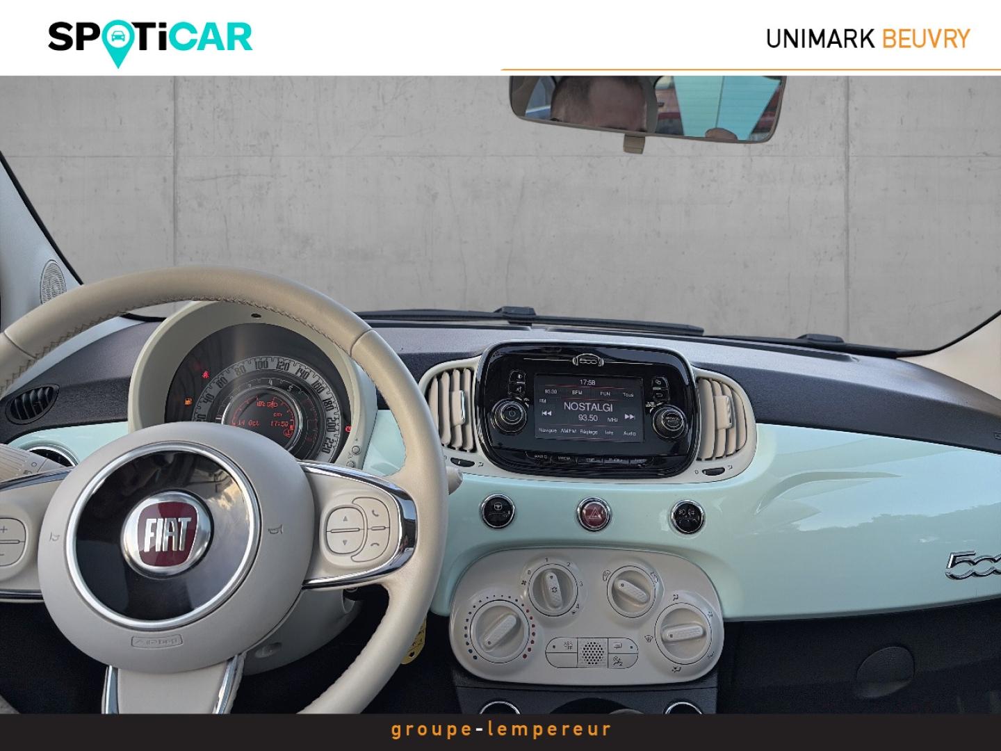 Image FIAT 500 1.2 8v 69ch Lounge