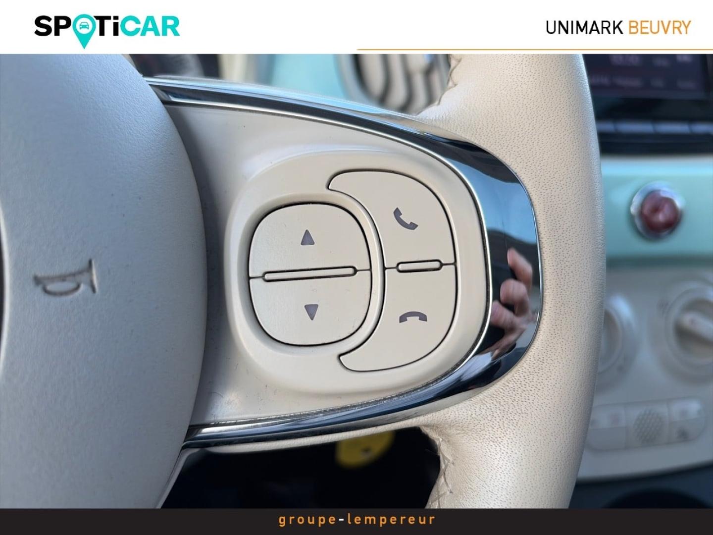 Image FIAT 500 1.2 8v 69ch Lounge