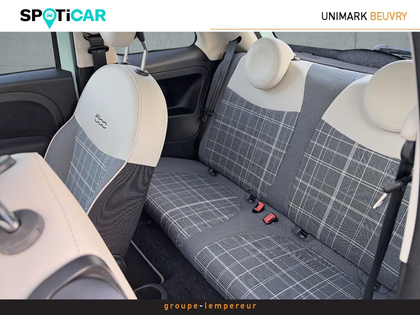 Image FIAT 500 1.2 8v 69ch Lounge