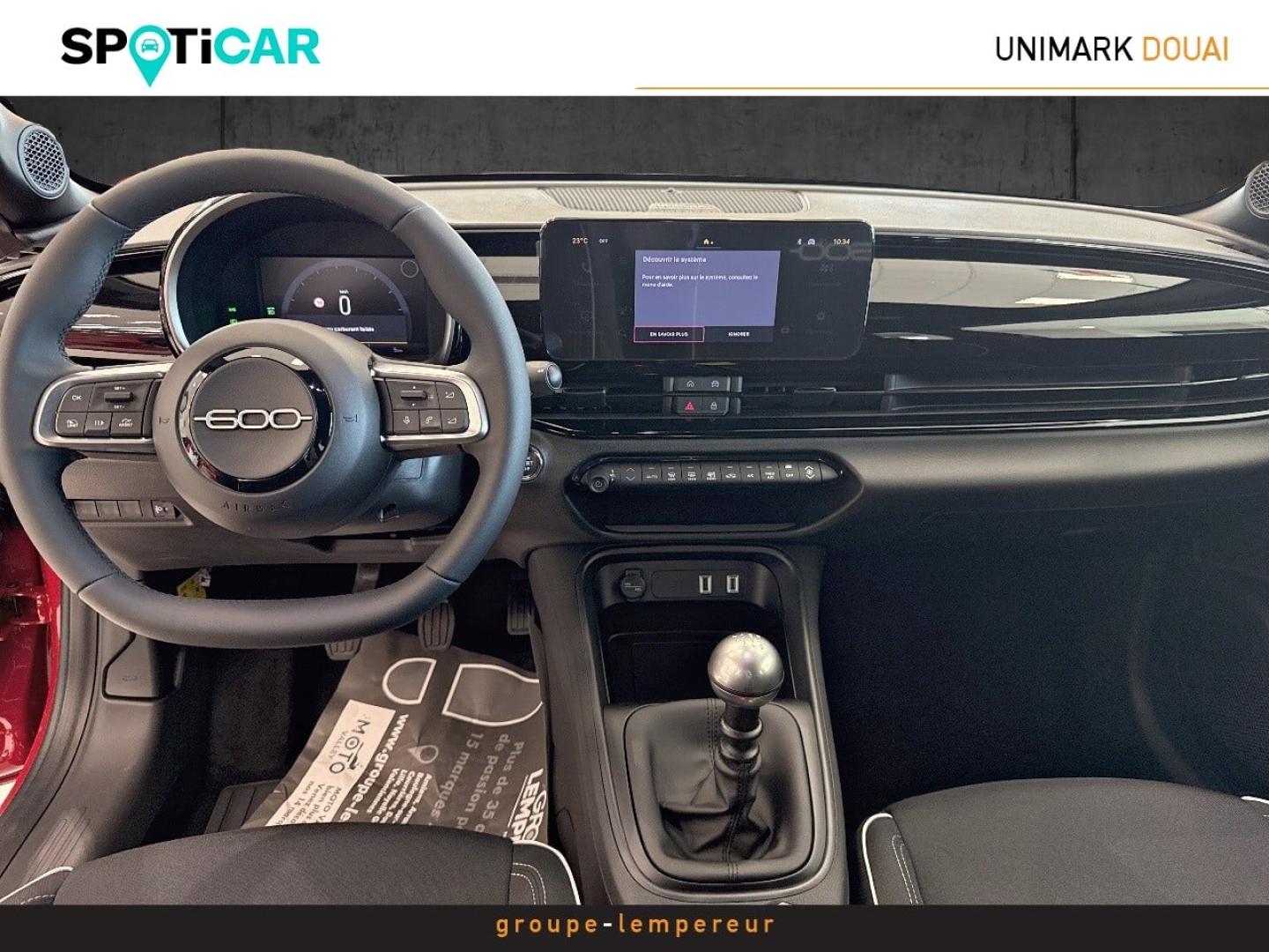 Image FIAT 600 1.2 Turbo 100ch Street