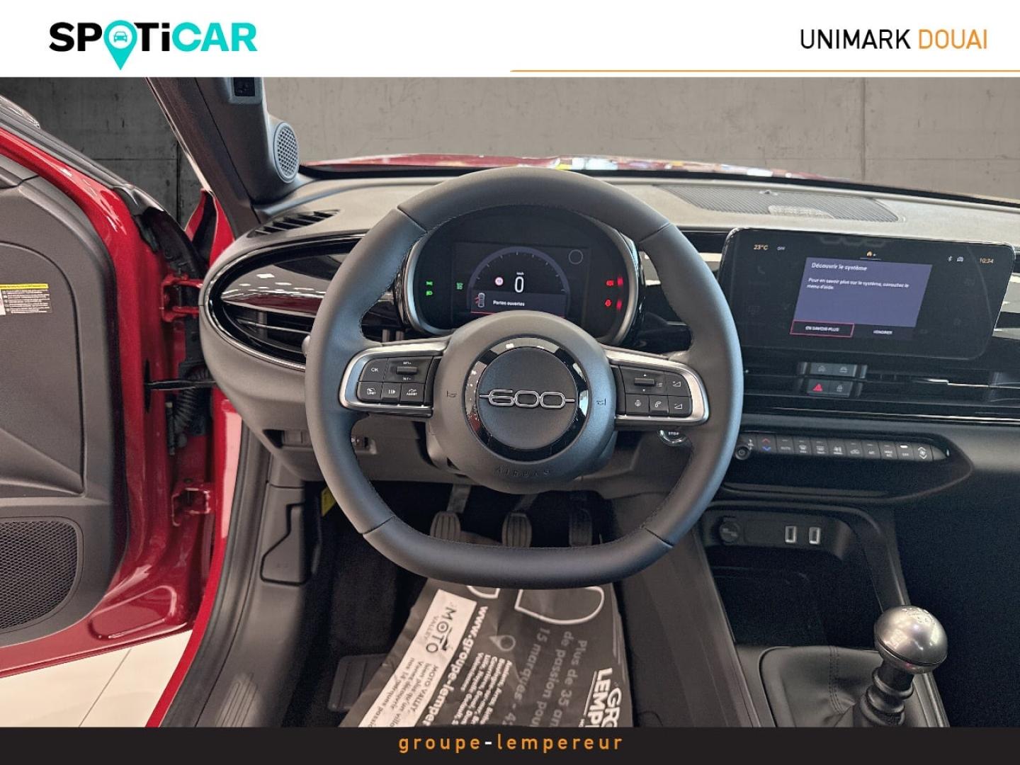 Image FIAT 600 1.2 Turbo 100ch Street