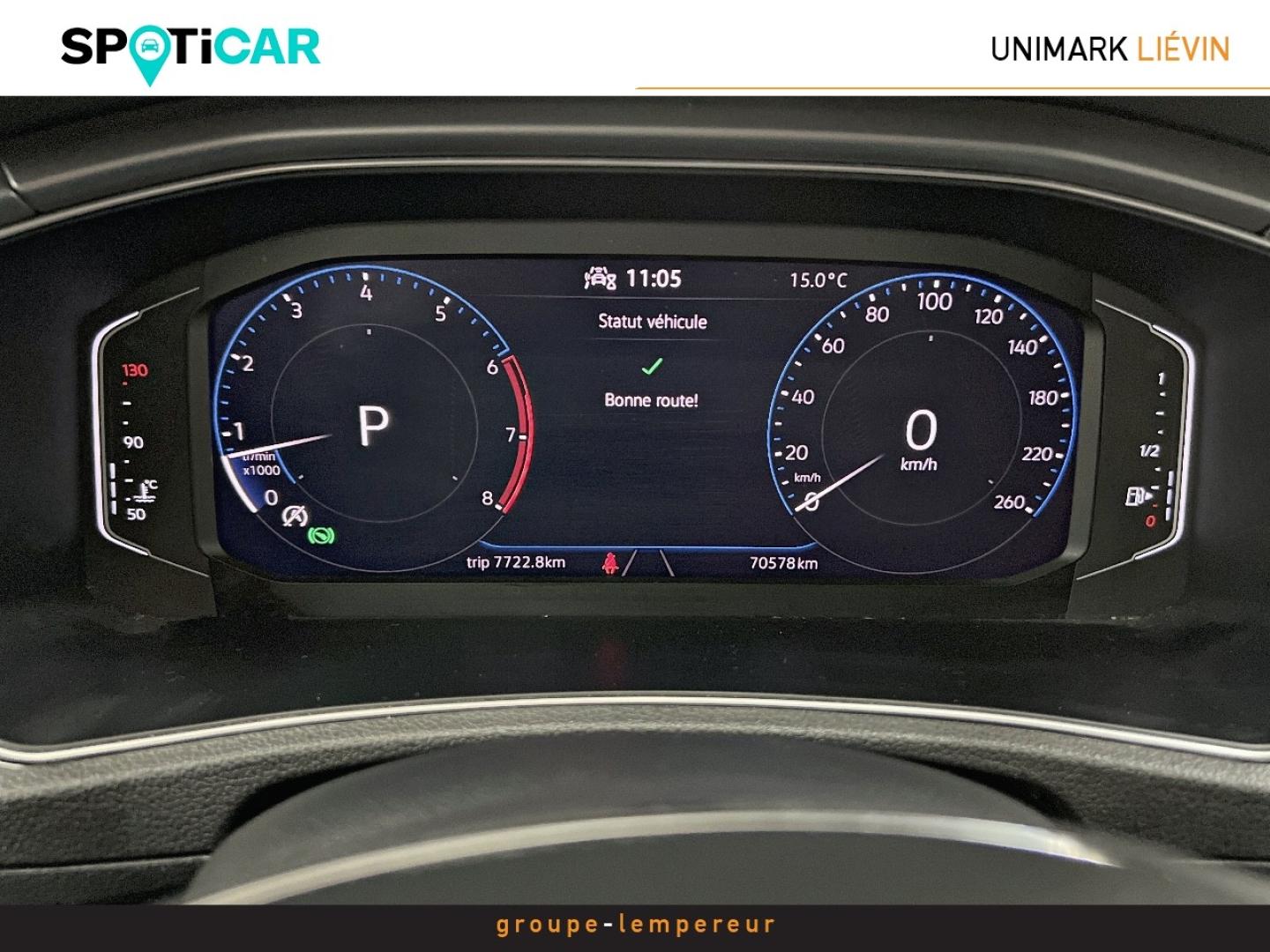Image VOLKSWAGEN T-Roc 1.5 TSI EVO 150ch Active DSG7 S&S