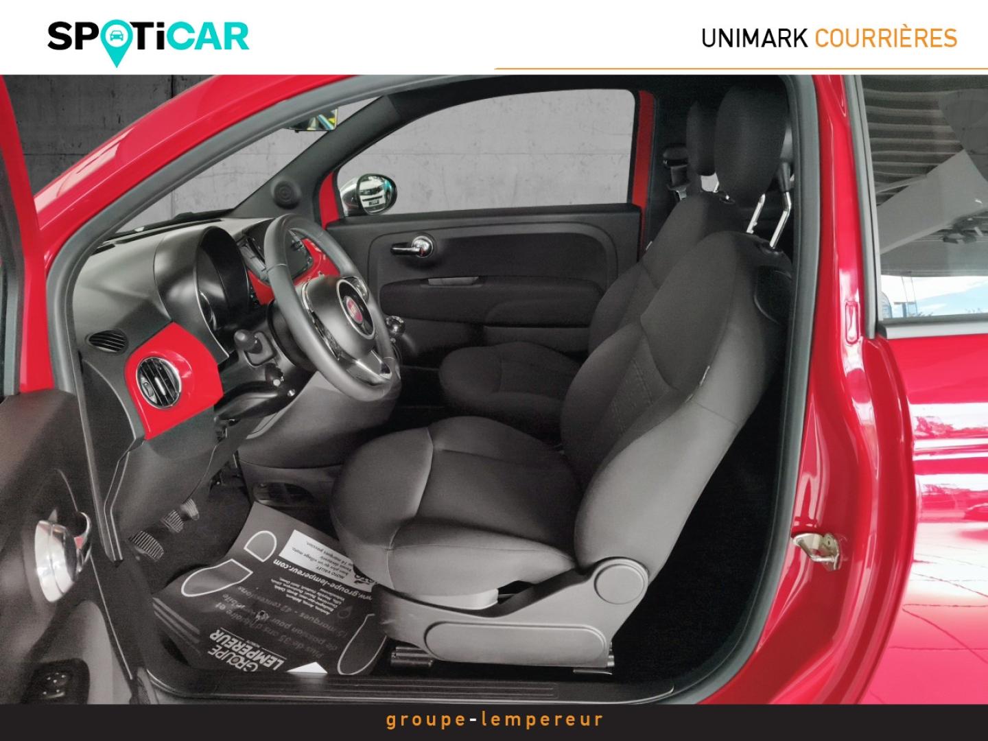 Image FIAT 500 1.0 70ch BSG S&S Pack Confort & Style
