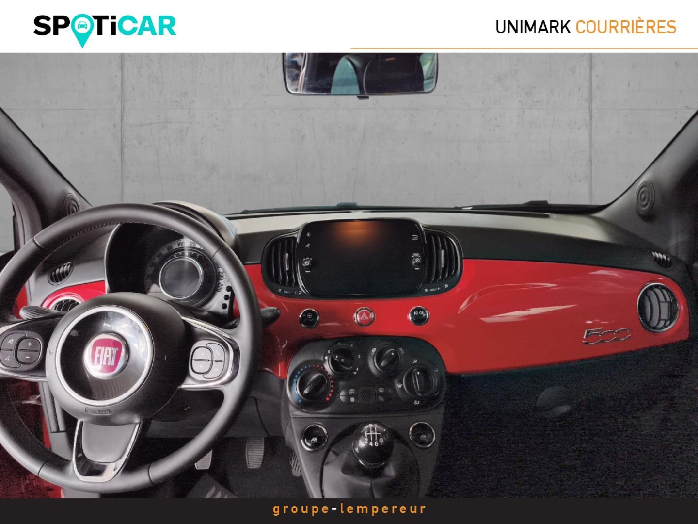 Image FIAT 500 1.0 70ch BSG S&S Pack Confort & Style