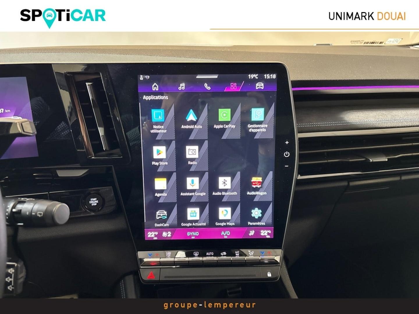 Image RENAULT Austral 1.2 E-Tech full hybrid 200ch Techno esprit Alpine - 24