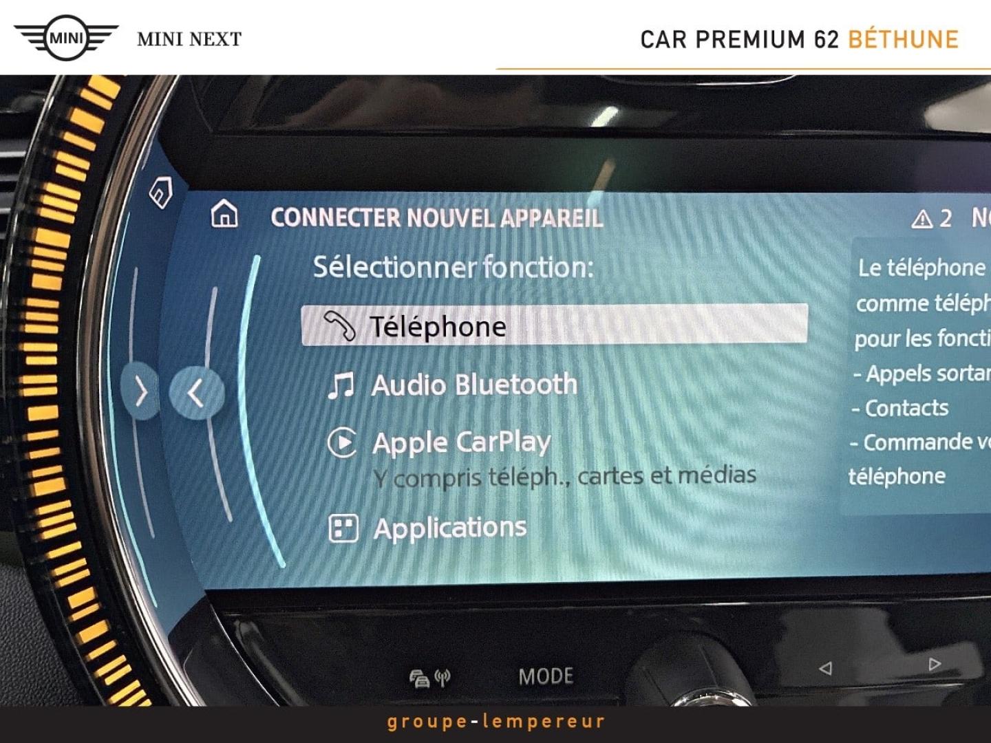 Image MINI Mini Cooper S 178ch Edition Premium Plus BVA7