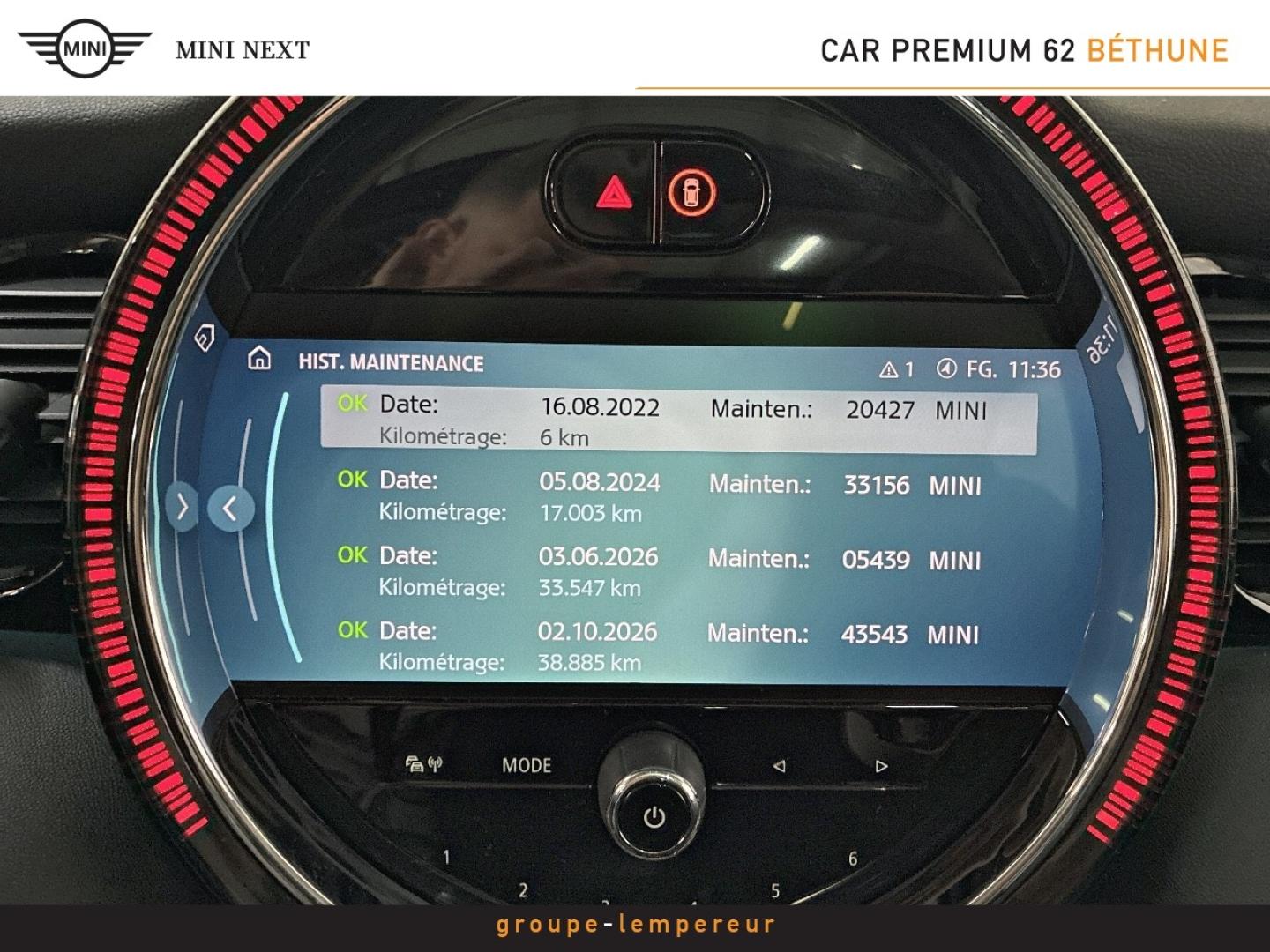 Image MINI Mini 5 Portes Cooper 136ch Edition Premium Plus BVA7