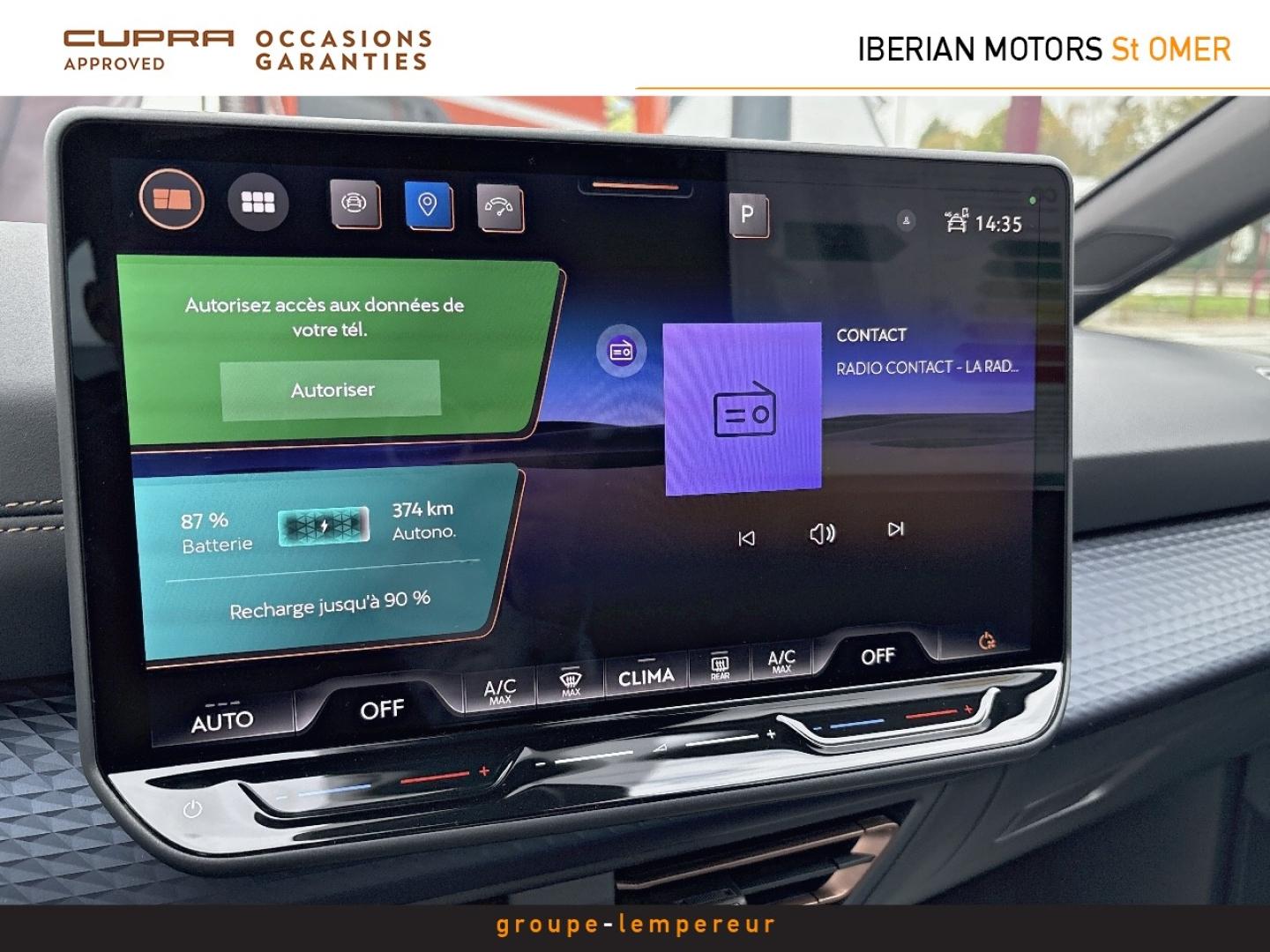 Image CUPRA Born 190ch 58kWh