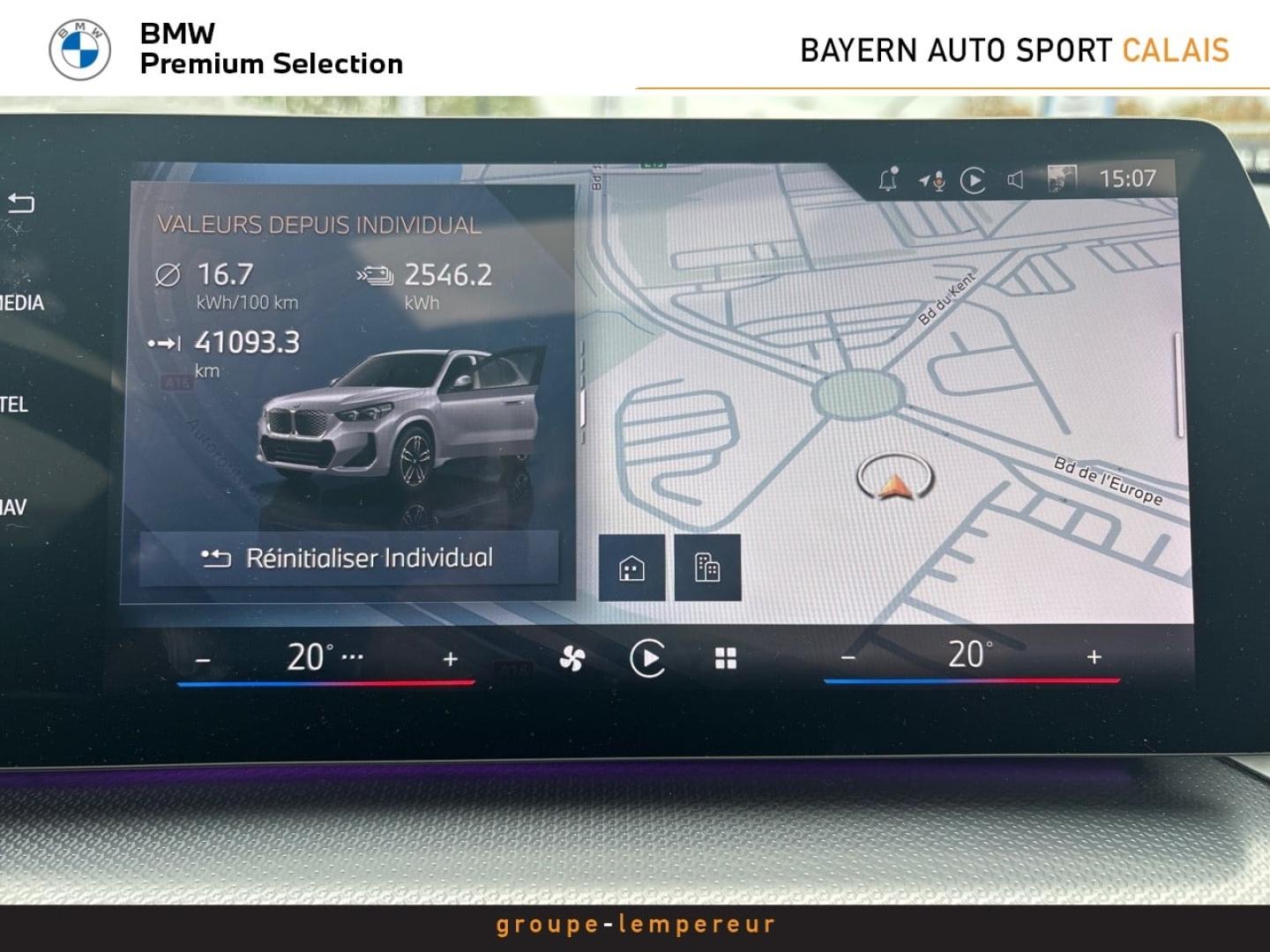Image BMW X1 ieDrive20 204ch M Sport