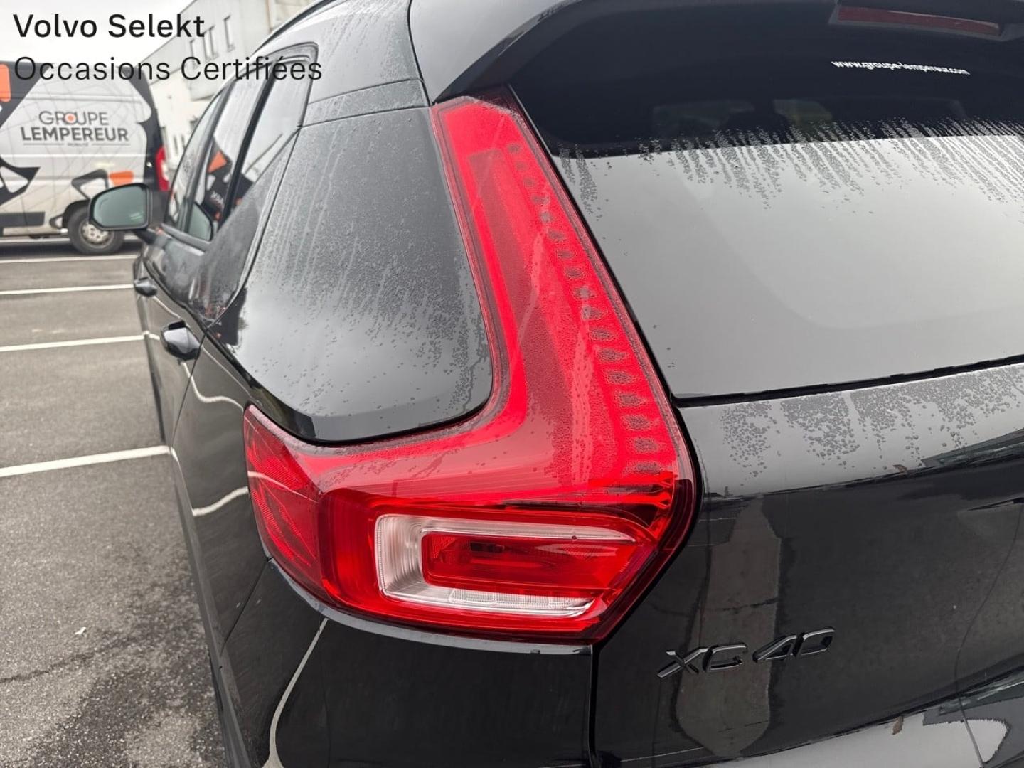 Image VOLVO XC40 B3 163ch Black Edition DCT 7