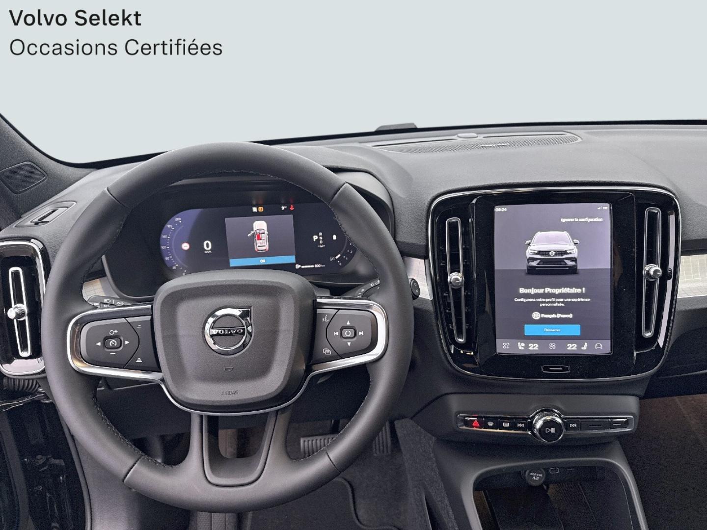 Image VOLVO XC40 B3 163ch Black Edition DCT 7