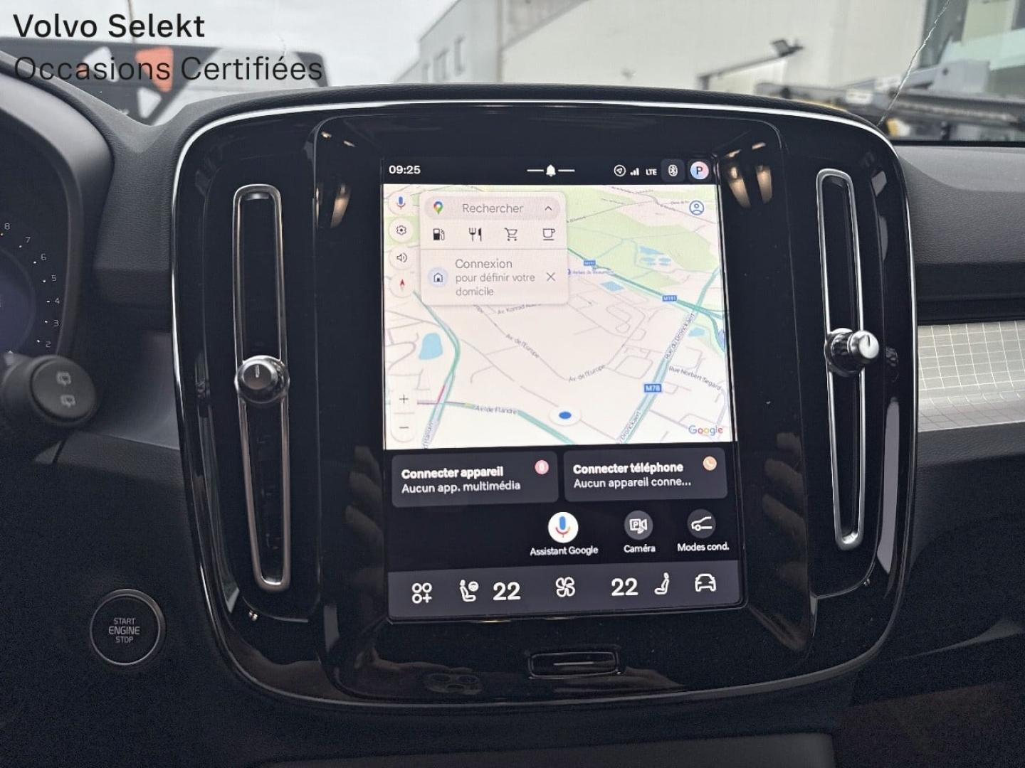 Image VOLVO XC40 B3 163ch Black Edition DCT 7