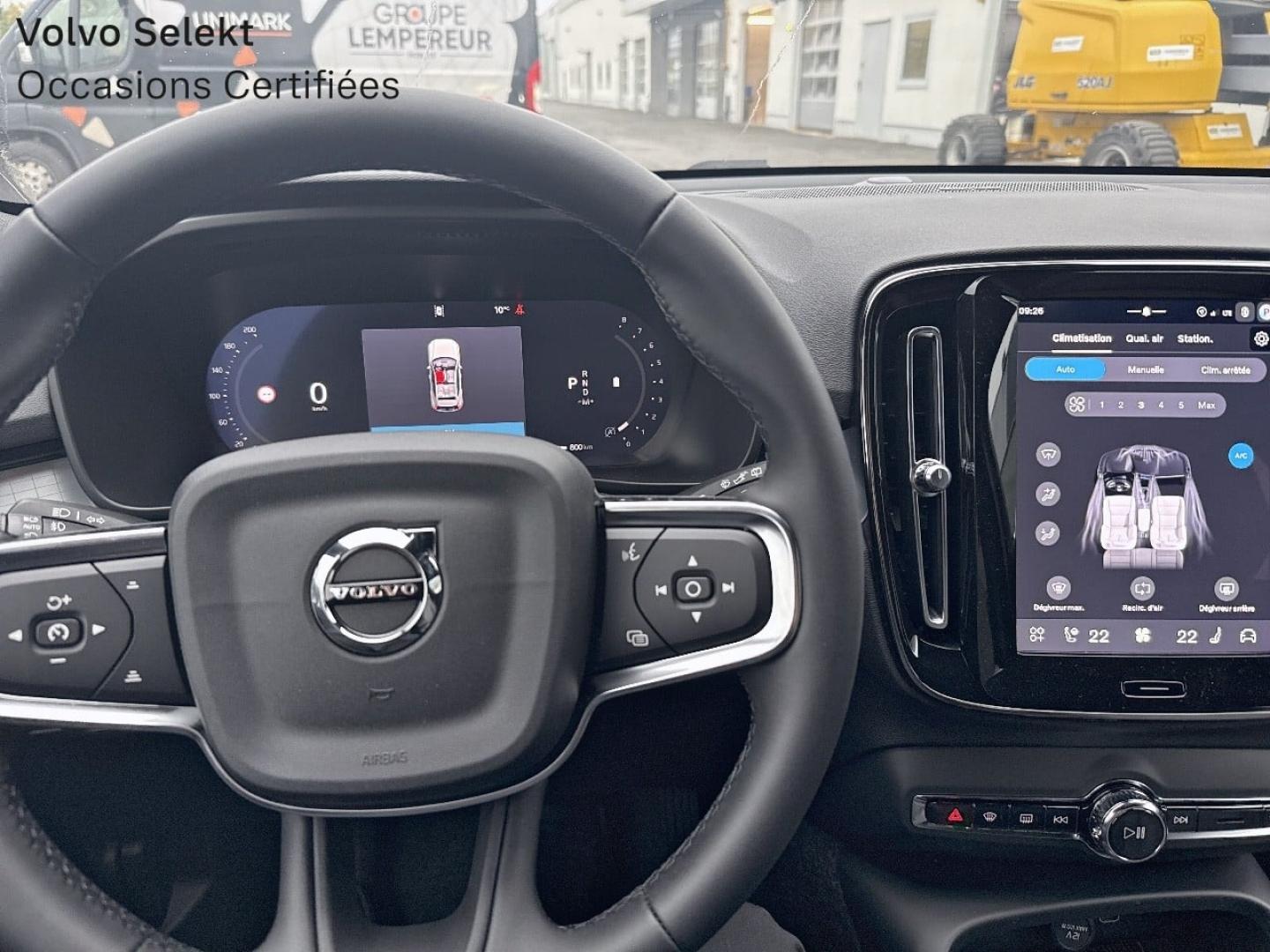 Image VOLVO XC40 B3 163ch Black Edition DCT 7