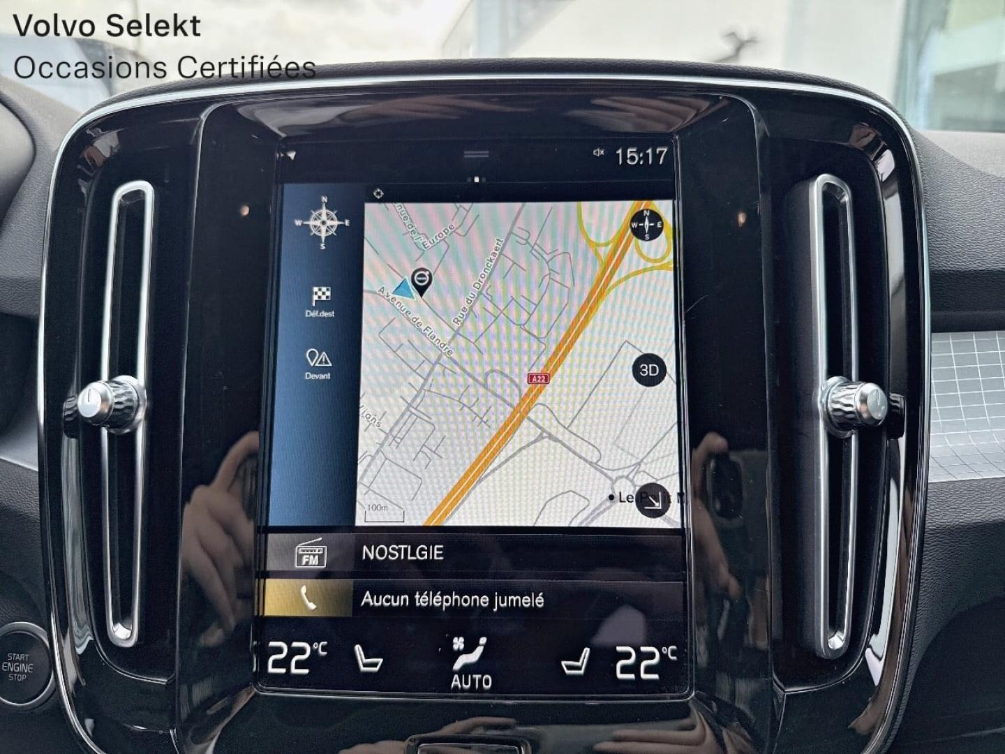 Image VOLVO XC40 T5 Recharge 180 + 82ch Inscription DCT 7