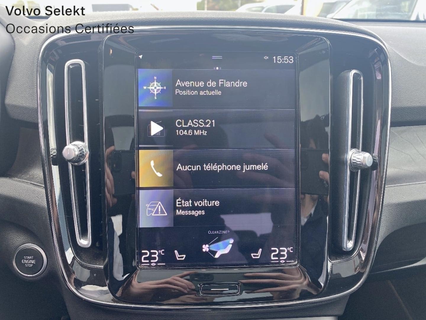 Image VOLVO XC40 T4 Recharge 129 + 82ch Ultimate DCT 7