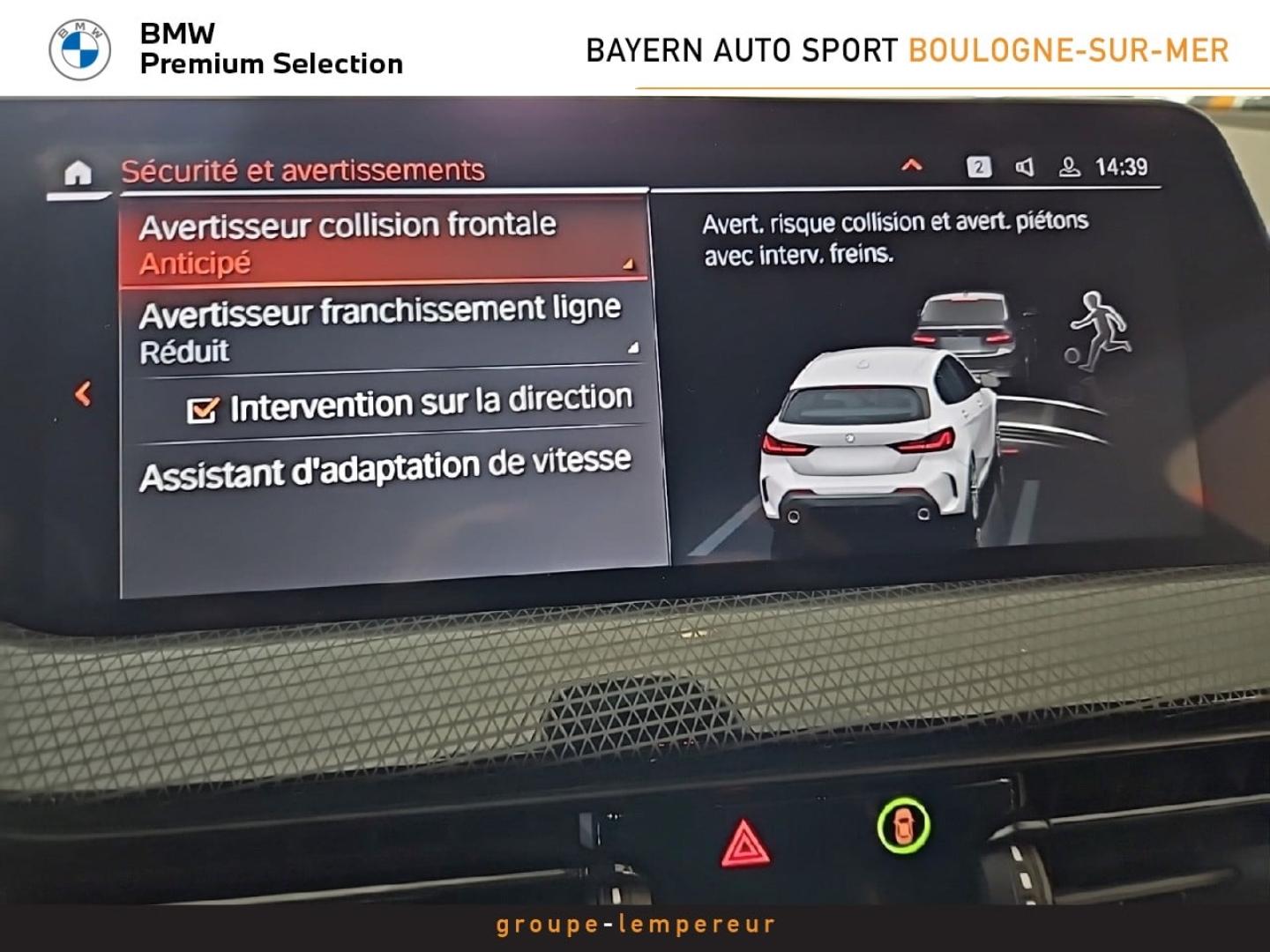 Image BMW Série 1 118iA 136ch M Sport DKG7