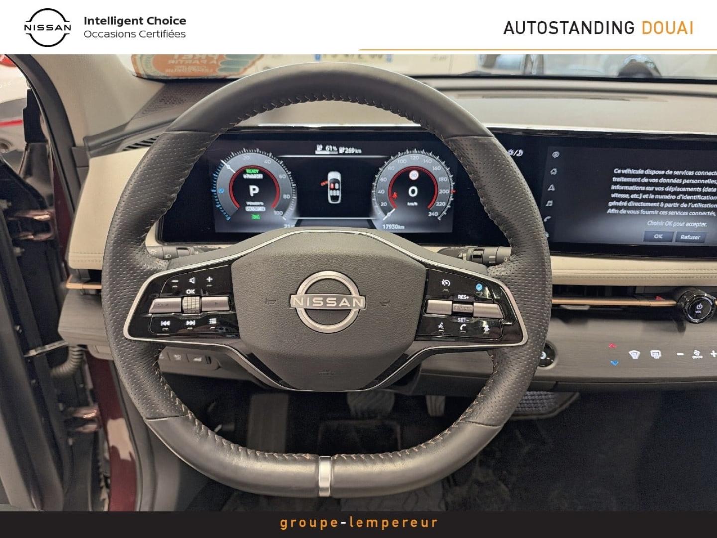 Image NISSAN Ariya Electrique 306ch 87kWh e-4ORCE Evolve