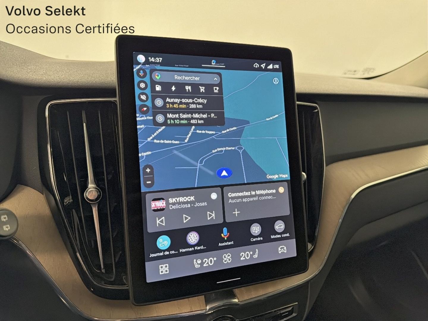 Image VOLVO XC60 T6 Hybride Rechargeable 350ch Plus Style Chrome Geartronic 8