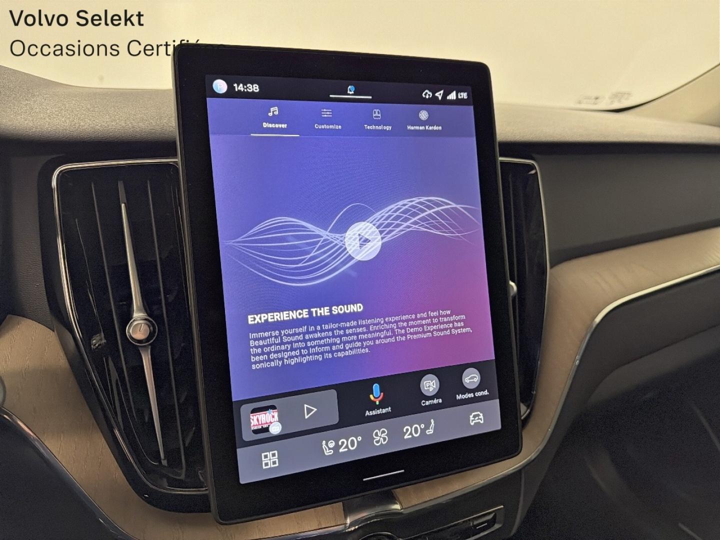 Image VOLVO XC60 T6 Hybride Rechargeable 350ch Plus Style Chrome Geartronic 8