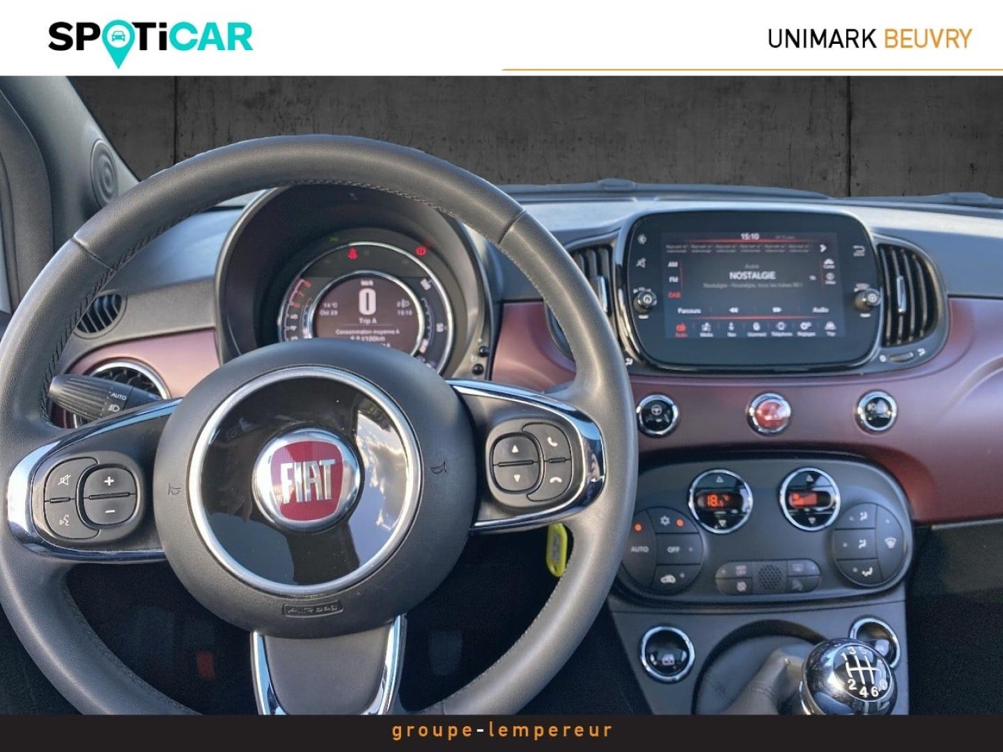 Image FIAT 500 1.0 70ch BSG S&S Dolcevita